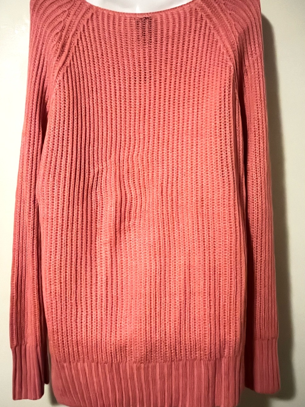Rue21 Coral Scoop Neck Knit Sweater Size M NWT - Picture 4 of 7